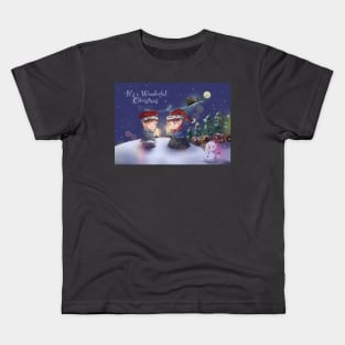 It's a Wonderful Christmas Kids T-Shirt